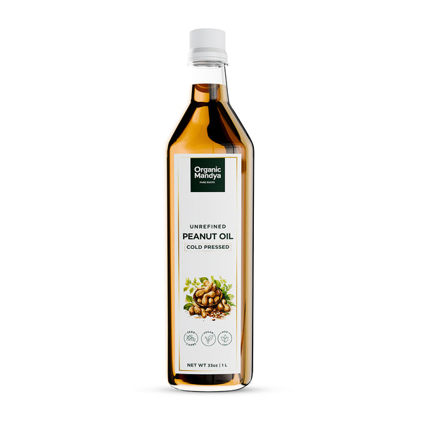 Organic Mandya Cold Pressed Groundnut Oil