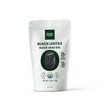 Organic Mandya Black Lentils 1kg - Sabut Urad Dal (Kali Dal)