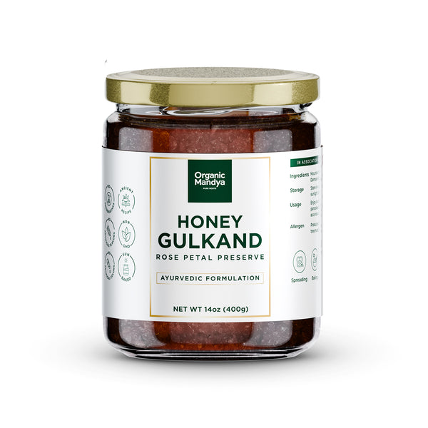 Natural Rose Gulkand 400g - Honey, Rose Petal Jam