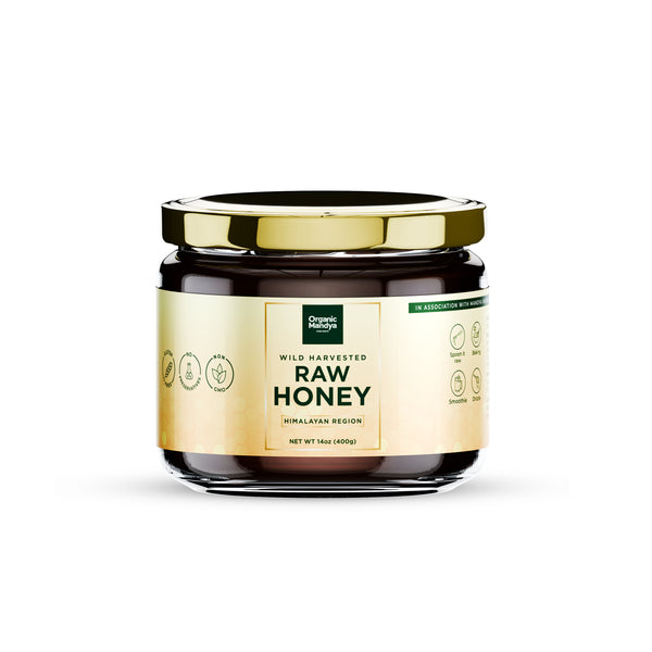 Organic Mandya Raw Wild Forest Honey | Raw & Unprocessed